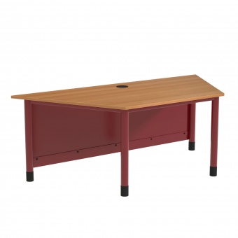 EDV-Trapeztisch, 200x100 cm (B/T), 72 cm hoch, ohne Computer-Halterung, EDV-Trapeztisch, 200x100 cm (B/T), 72 cm hoch, ohne Computer-Halterung,